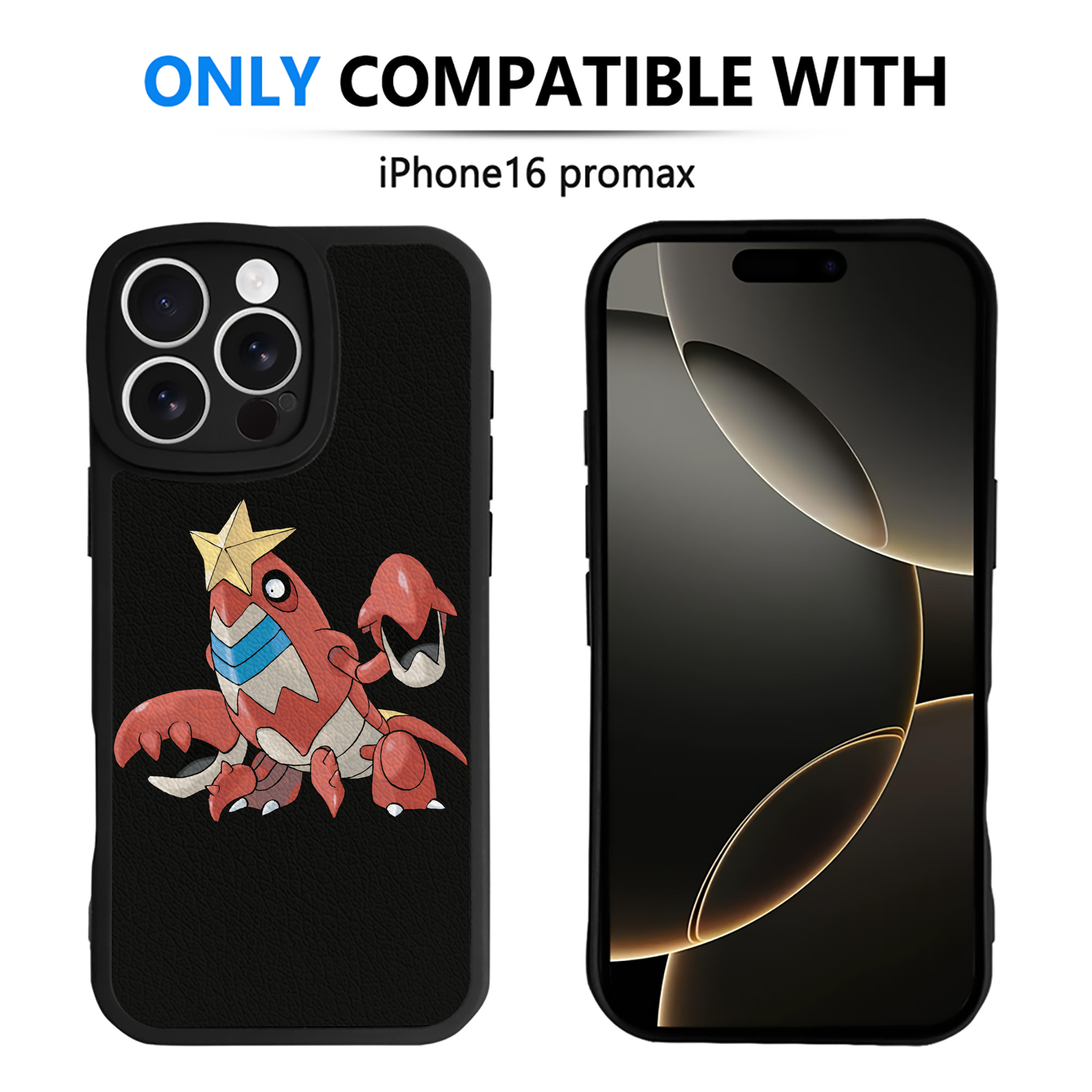 （画像用） ポケットモンスター Pokémon 【iPhone 16シリーズ対応】シリコンスマホケース（レザー調） 材質：シリコン